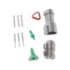 2/ 3/ 4/ 6/ 8/ 12P Seal Kits Male and Female Waterproof Connector Socket Plug Wiring DT06/04