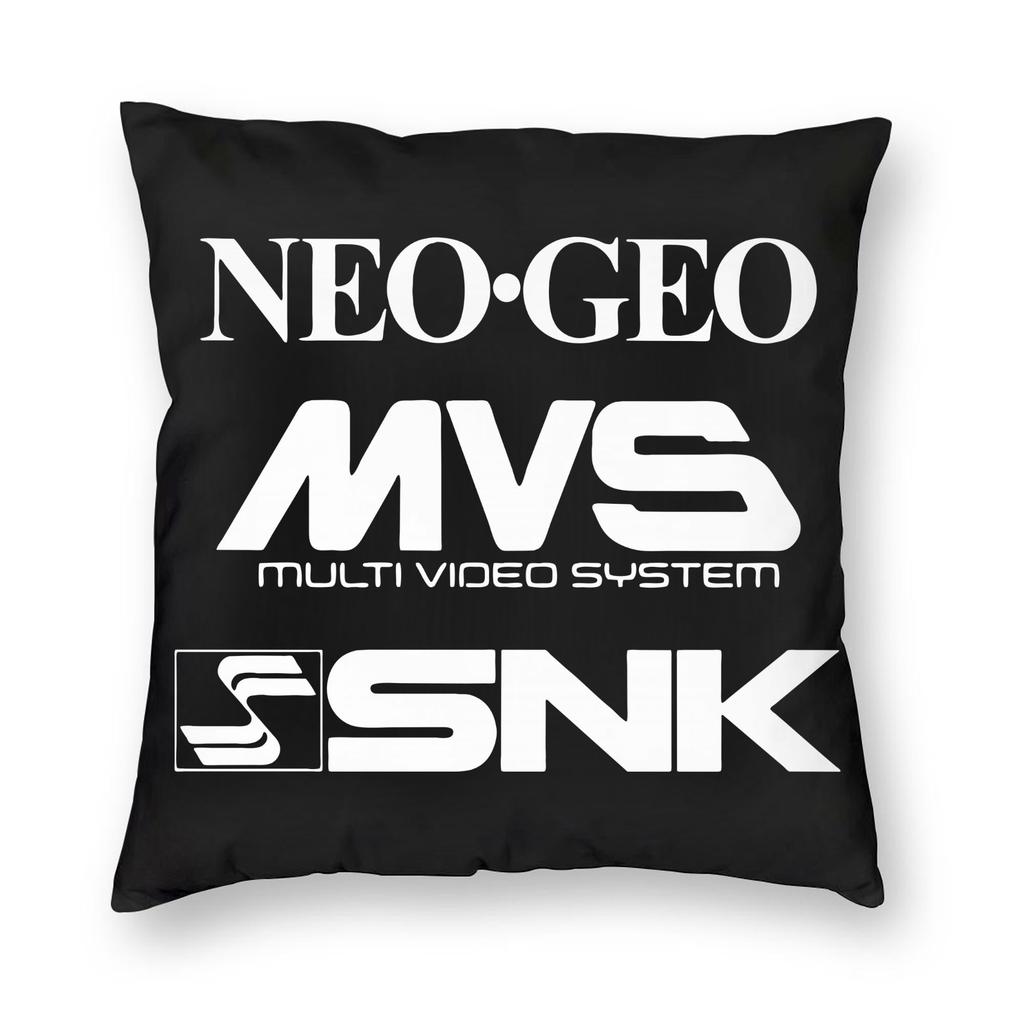 Наволочка для подушки Neo Geo Arcade Двусторонняя печать Полиэстер Чехол для подушки Декор Чехол для подушки Дом Молния 45x45 см