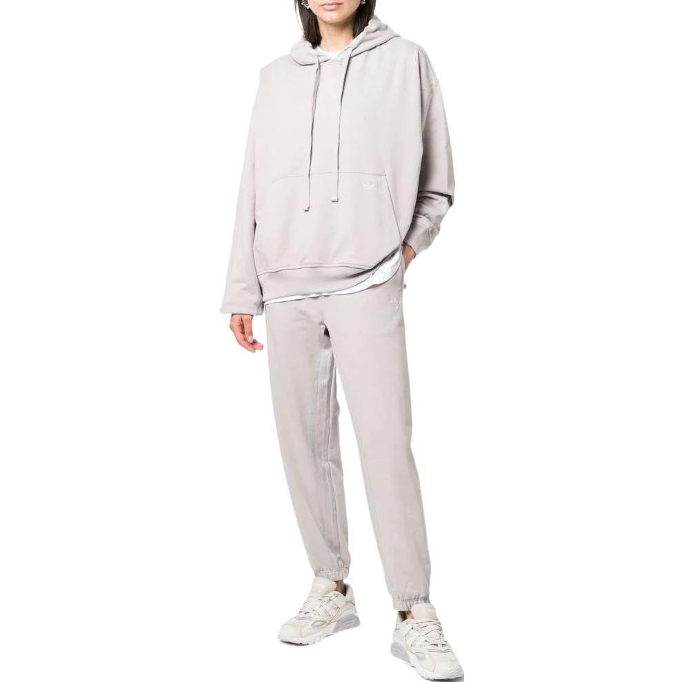 Adidas Originals Knitted Sweatpants Unisex White Moderate Cuffed Pants HD4818
