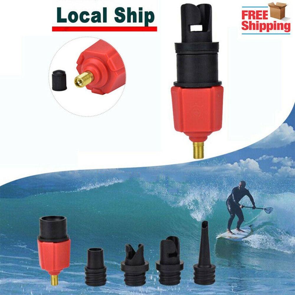 Inflatable Pump Adapter Kayak Air Valve Adaptor Boat Air Pump Adapter Tire Compressor Converter