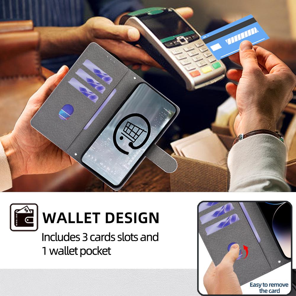 TCL 60SE NxtPaper Flip Leather Case with Coin Purse – Full Coverage Phone Protection