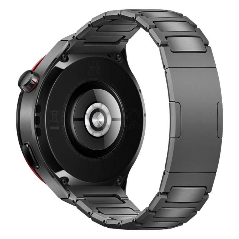 Без зазоров Оригинальный титановый металлический ремешок для Huawei Watch 4 Pro Роскошный браслет для Huawei Watch 4 Pro Деловая ремешок Correa