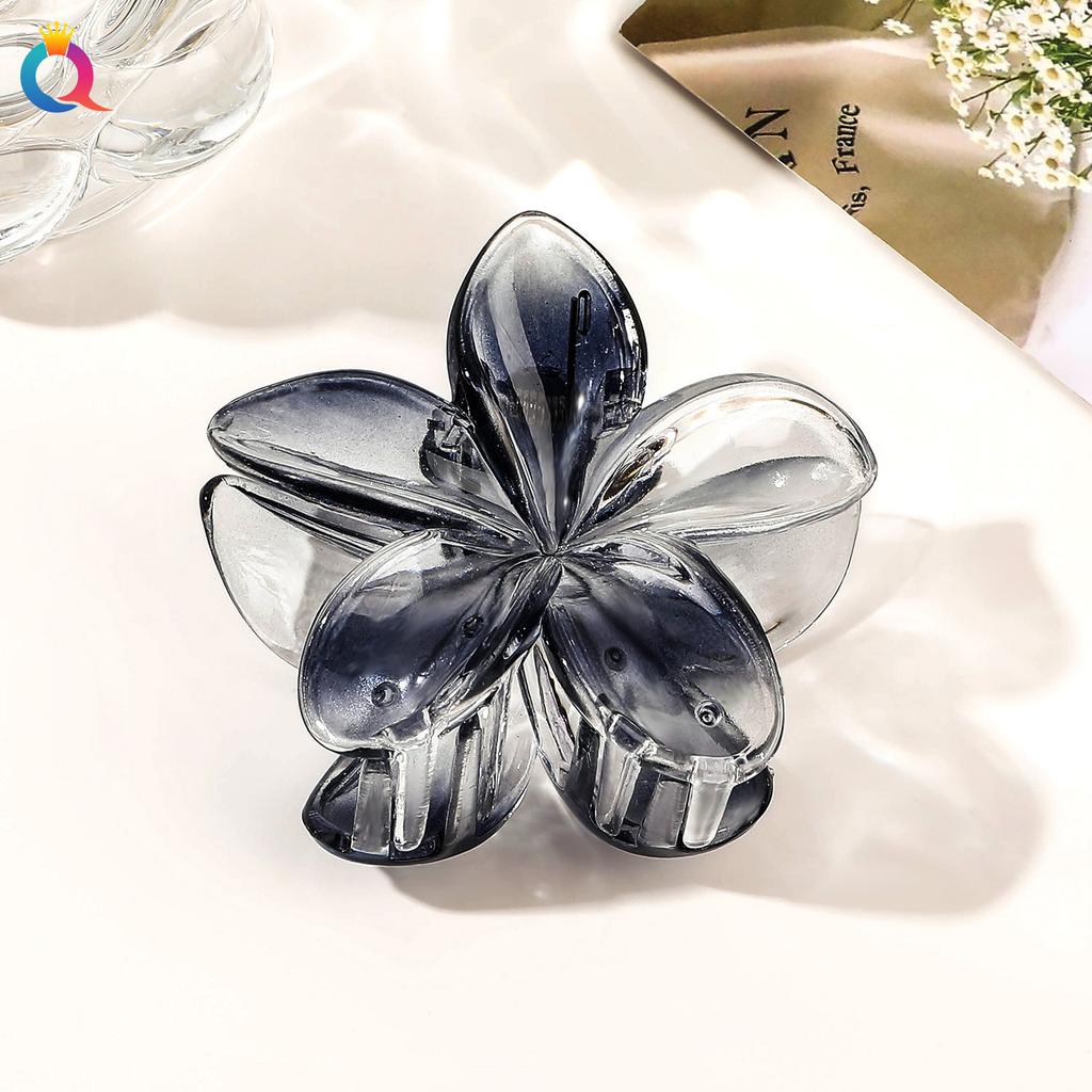 Fashion Bauhinia Egg Flower Hair Clip Back Head Bun Grab Clip Shark Hair Clip Accessories