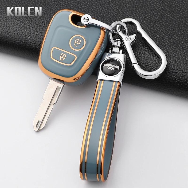 Для Peugeot 107 206 207 307 Для Citroen C1 C2 C3 C4 Для Toyota Aygo Модный ТПУ Чехол для смарт-ключа автомобиля Защищенный Брелок