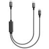 2in1 1.5M USB C To Cable PD Quick Charging 120W/6A Type C Cable Type C Charging Cable iPhone 15, MacBook , iPad, Xperia, Galaxy , Compatible with Type