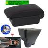 For Peugeot 207 Armrest Box Peugeot 207CC Car Armrest Central Storage box with USB Interior Dedicated Retrofit Car Accessories