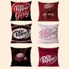 D-Dr P-Pepper Чехол с коротким плюшевым принтом для украшения дивана в гостиной, наволочки для подушек