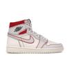 Мужские кроссовки Air 1 Retro High OG Phantom White Sail Black-Phantom-University-Red 555088-160