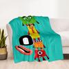 Numberblocks Blanket Soft & Cozy Perfect for Bed Office Chair Office for All Occasions Warmthful Decor Suitable for Gifting Relatives and Friends