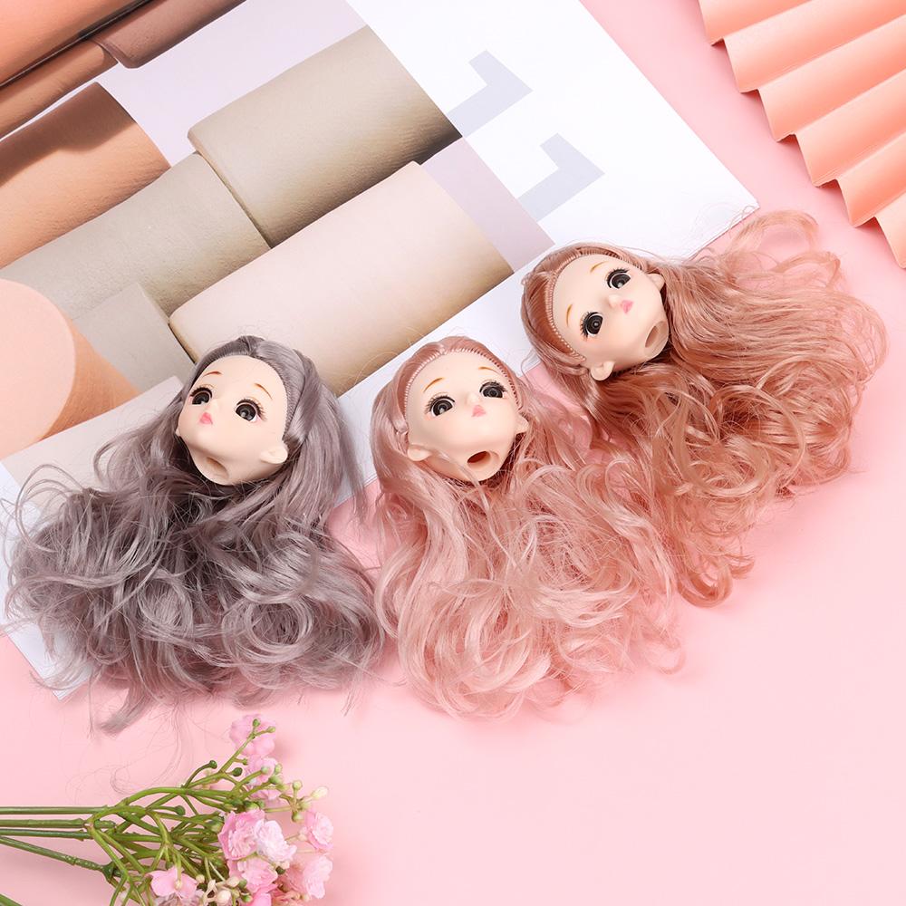 Подарок для девочки 1/6 BJD Прически 16см Куклы Древние Аксессуары для кукол Голова куклы DIY Головной убор