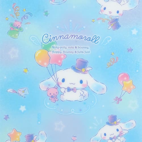 Sanrio (САНРИО) Подложка Sanrio Cinnamoroll Cinnamoroll 18 x 0,1 x 25 см Детские обучающие канцелярские принадлежности Персонаж 484911 SANRIO