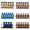 World War I Military Navy Russian, Soviet And British Tank Soldiers Stickers Minifigures Helmet Accessories Small Particles Building Block Toys