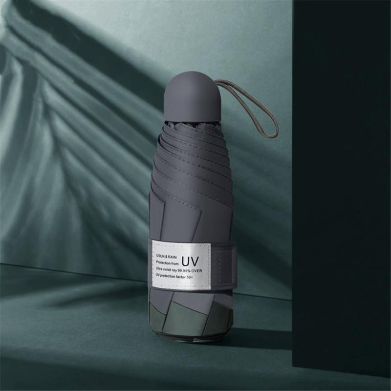 Ветрозащитный анти-ультрафиолетовый мини-зонт, портативный дорожный непромокаемый зонт