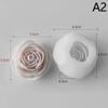 3D Rose Peony Flower Silicone Mold DIY Handmade Flower Soap Plaster Chocolate Baking Mold For Valentine's Day Decoration Gift