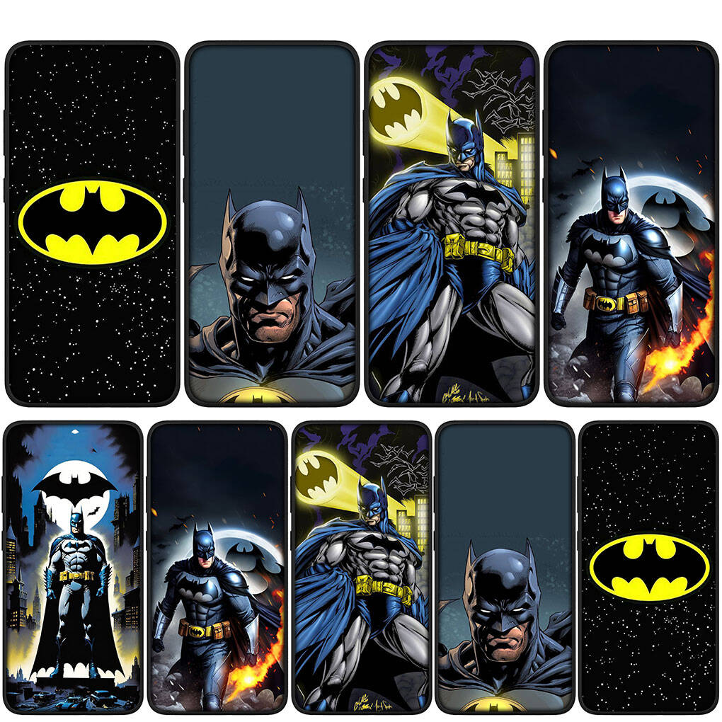 for Samsung Galaxy S25 S24 S23 S22 Ultra FE Plus A37 A57 A56 A55 A06 A16 A15 A36 A26 A35 A05 A25 A54 A34 Phone Case Poster Bruce Wayne Batmans Bat Man