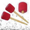Antislip Drum Mallet Stick Foam Wood Handle Drum Mallet Percussion Drumstick Instrument Band Accessories Part