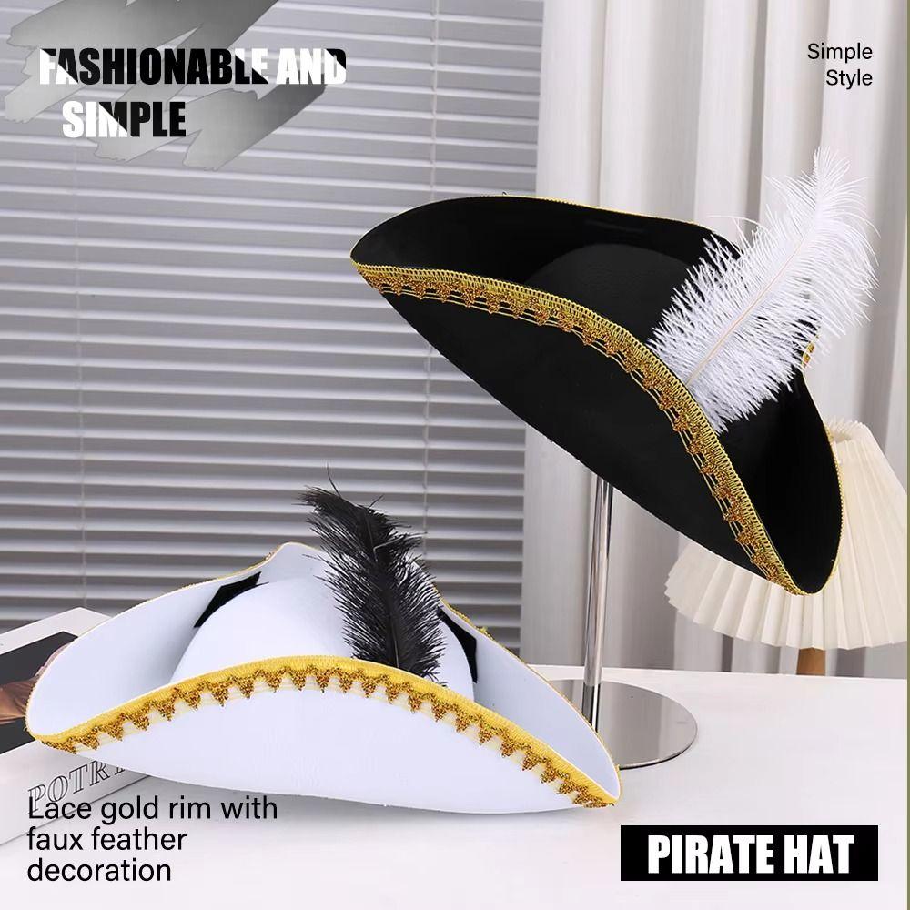 Stage Performance Cosplay Pirate Hat Carnival Party Party Pirate Cap Pirate Hat Adults