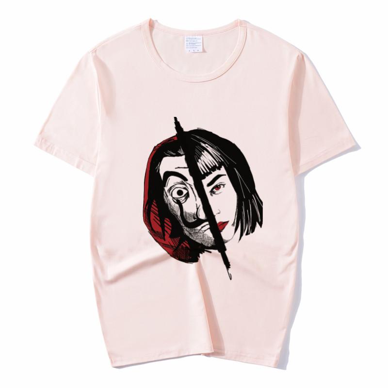 La Casa De Papel T Shirt Women Harajuku T Shirt Money Heist Graphic Tees