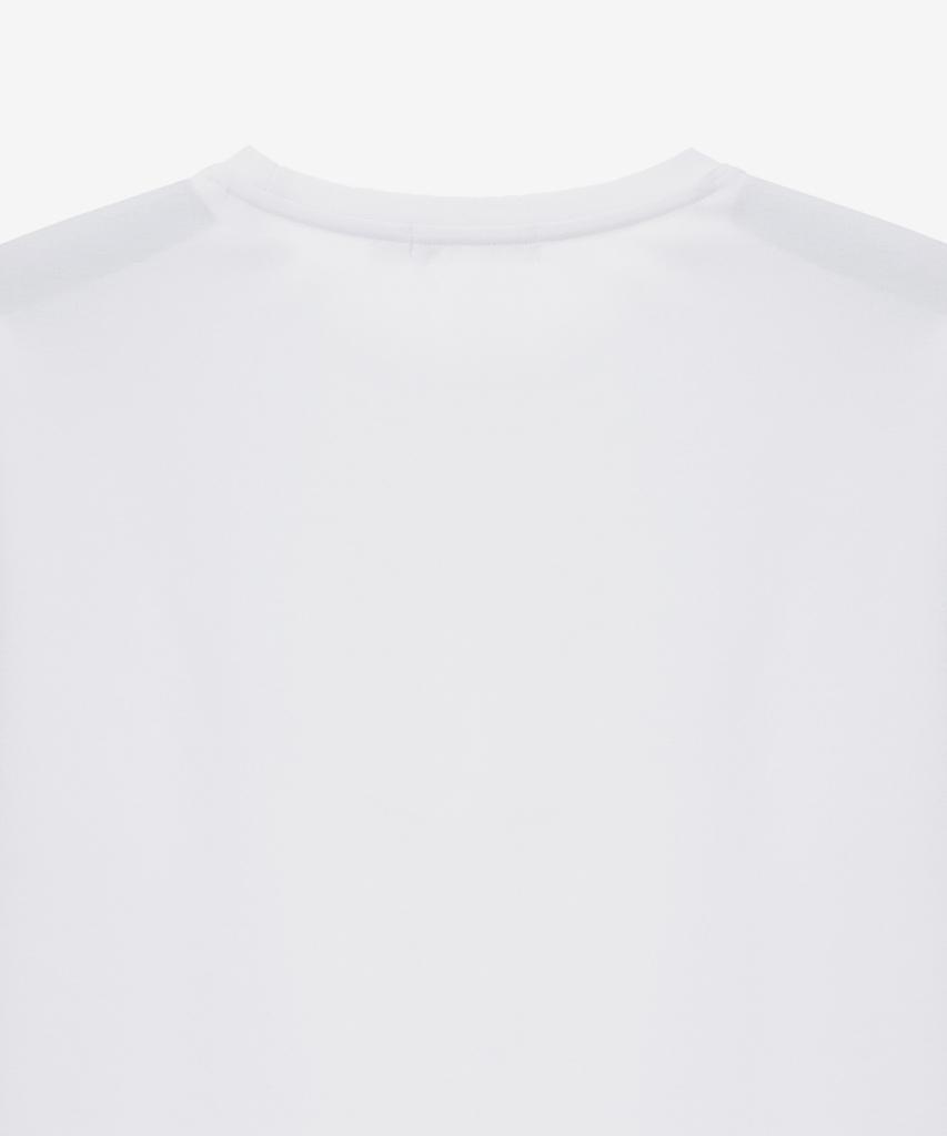 BASIC HOUSE Uni Cool Ponte Футболка с коротким рукавом Белый Lyts3103 (Тип А)