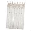 Macrame Curtain Bohemian for Bedroom Handmade Window Wall Hanging Living
