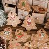 Kraft Paper Christmas Gift Tags with String - Tree Decoration Hanging Cards