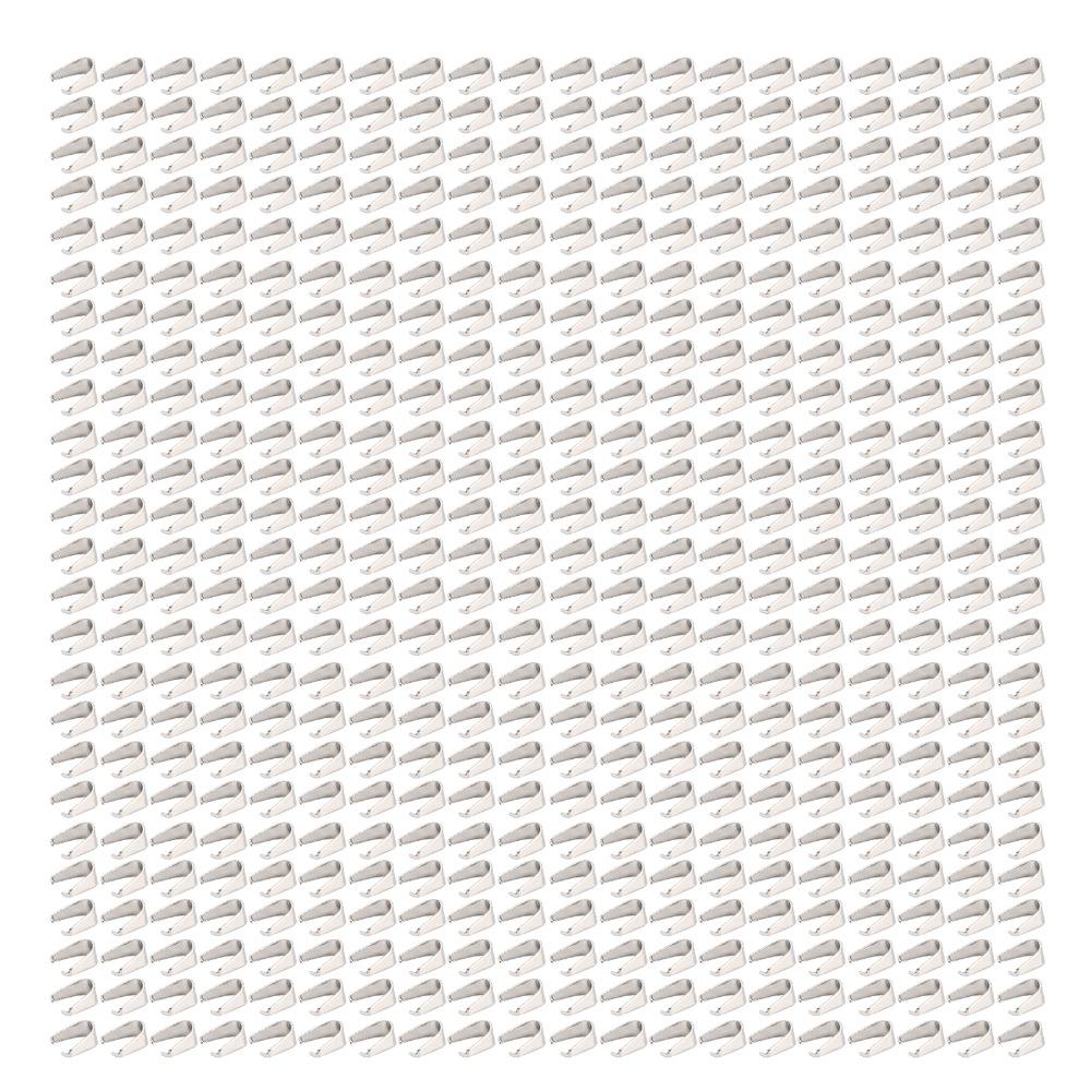 500pcs Exquisite Pinch Clips Stainless Steel Pendant Clasps Pendant Connectors  Craft Making