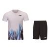 Li Ning Коллекция Бадминтон Комплект из джерси для бадминтона Унисекс Белый AATW017-2