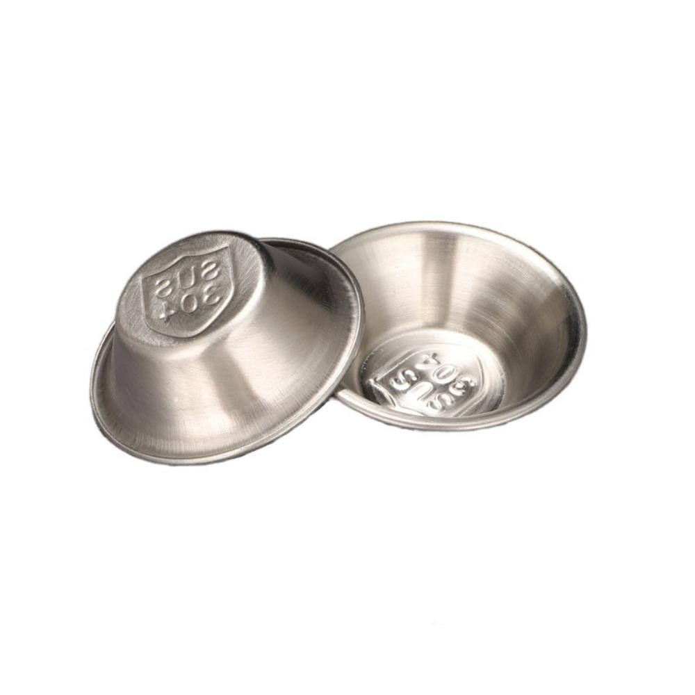 5pcs Reusable Cookie Mold Round Muffin Cake Pans Kitchen Gadgets Egg Tart Mold Pudding