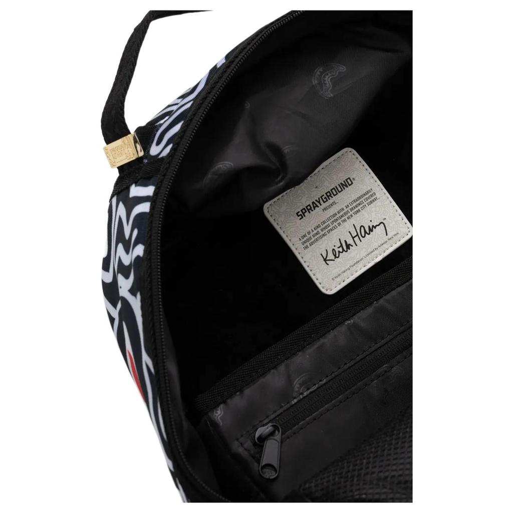 Sprayground Keith Haring Skater Shark DLXSR Backpack Multicolor Unisex Backpacks Multi-Color 910B6914NSZ