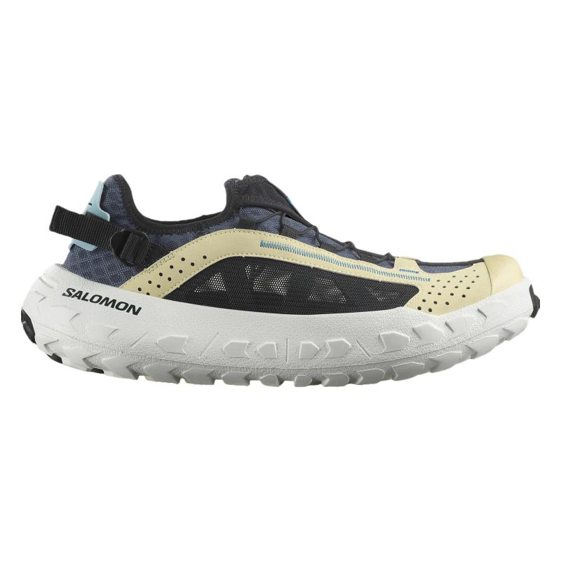 SALOMON SOLAMPHIBIAN Нескользящие Устойчивые к истиранию Низкие Повседневные Кроссовки Мужские Серый Синий/Желтый/Синий 479426