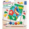 Paint-by-numbers Canvas for Child Paco the Parrot