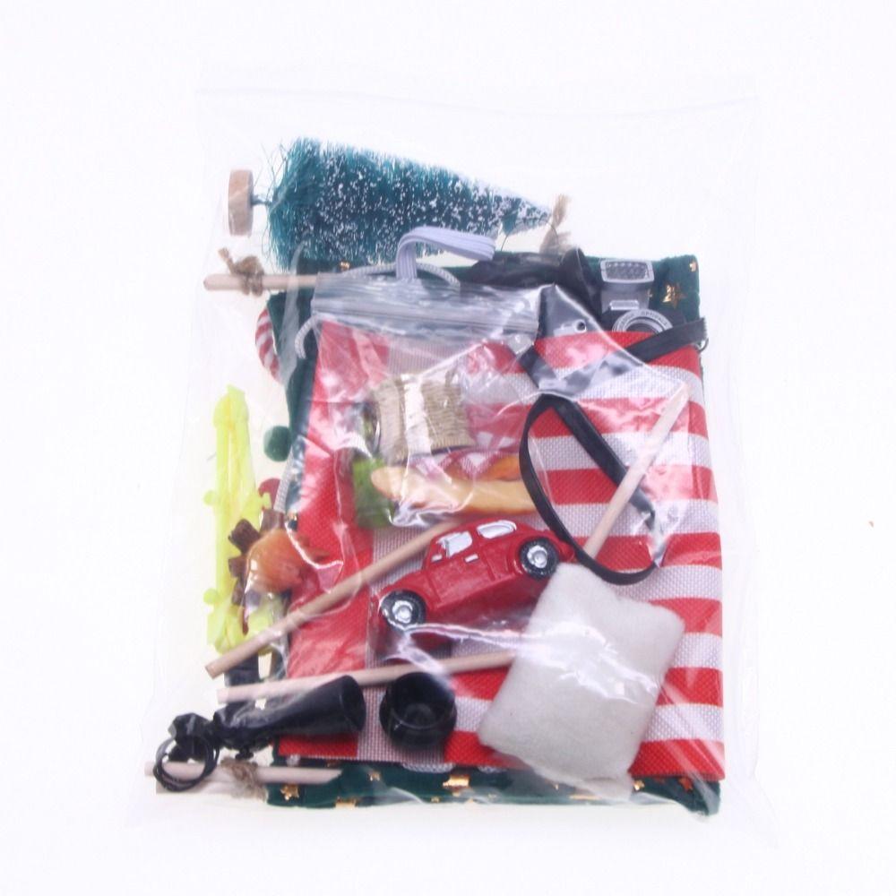 Рождественские украшения для кемпинга на открытом воздухе, аксессуары для костра, детская подарочная игрушка для OB11