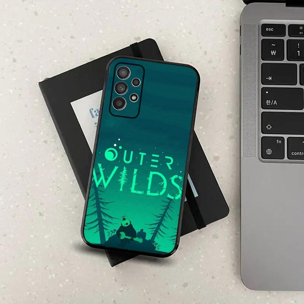 Чехол для телефона Outer Wilds для Samsung Galaxy A13, A21s, A22, A31, A32, A52, A53, A71, A80, A91, Мягкая черная крышка