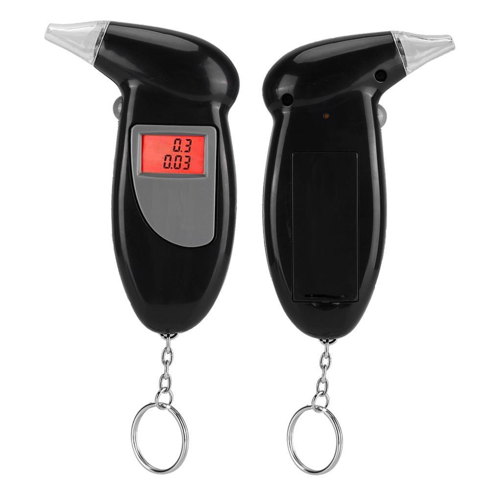 1PCS Portable Blowing Alcohol Testing Breath Analyzer Equipment For Automobiles With LCD Display