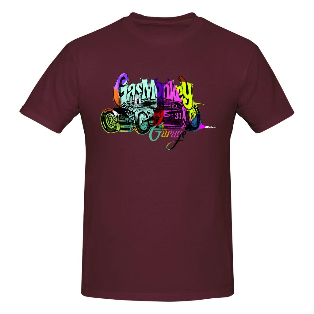 Piece Hot Rod Haven Novelty Graphic Cotton TShirt Monkey Garage Tops Tees For Unisex