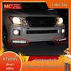 Передний бампер Toyota Land Cruiser Black Warrior 2012-2022 с 8 светодиодными дневными ходовыми огнями