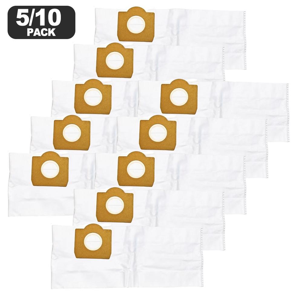 Мешки-пылесборники для Karcher WD3 и для MV3, совместимые с SE 4001/4002, деталь 6.959-130, флисовый материал, высокая фильтрация