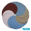 15pcs 125mm Grit 1000-5000 Sanding Discs - Hook & Loop Round Sandpaper for Polishing