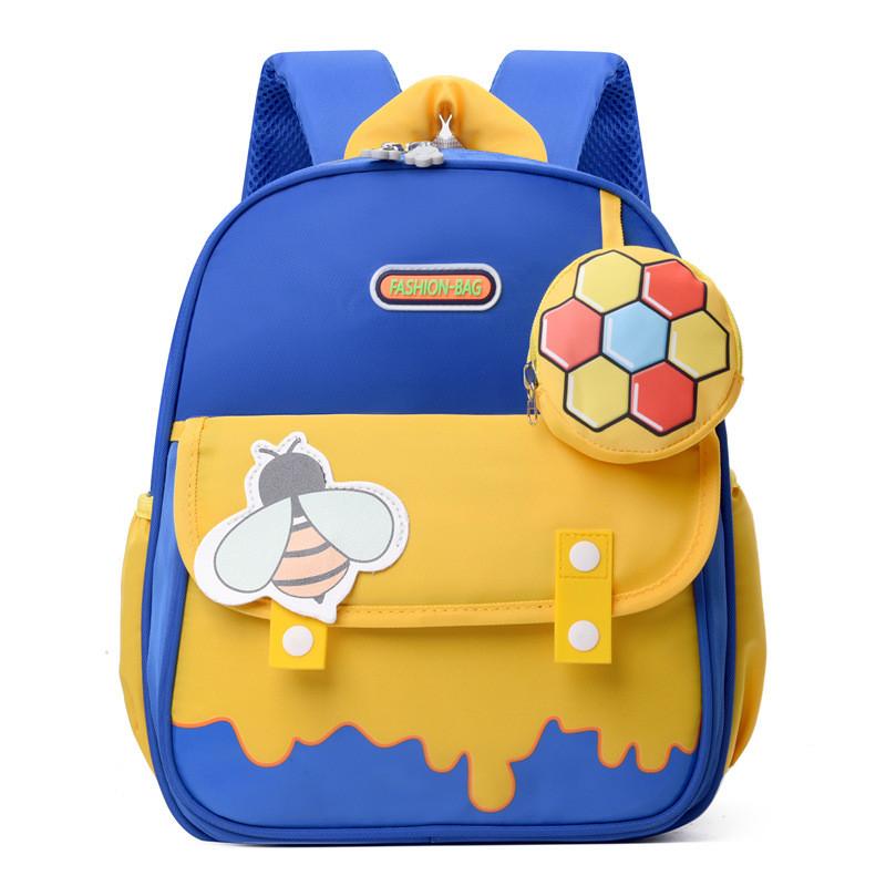 Lightweight And Durable Kids Backpack For School With Cute Cartoon Frog Style