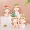 Мини-горшок для цветов Creative Fairy Resin для балкона и рабочего стола