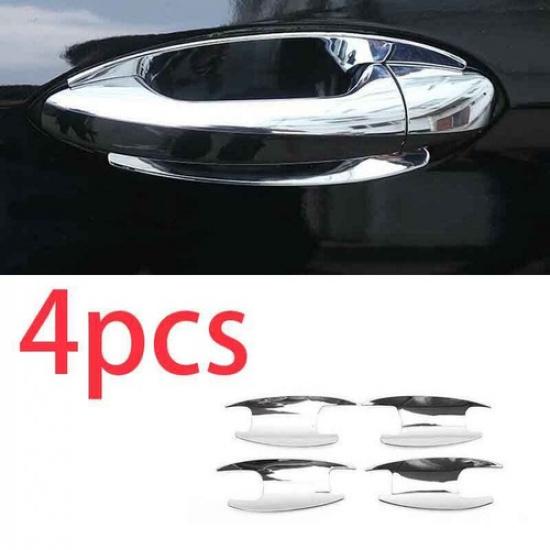 Trim 4PCS For Benz E~Class W213 ABS Chrome 2016~2021 Outside Door Bowl Cup