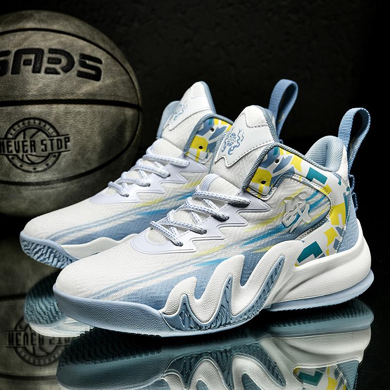 Модные мужские баскетбольные кроссовки с амортизацией, дышащие, кроссовки для спортсменов, легкая спортивная обувь, повседневная обувь, кроссовки для мужчин 35-45