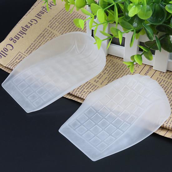 2 пары силиконовых пяточных чашек для подошвенного фасциита, гель для облегчения боли в пятках, защита для пяток, поддержка при боли в ногах, стельки для ахиллова тендинита