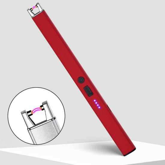 1 комплект, электрический воспламенитель, USB перезаряжаемый беспламенный свечной воспламенитель, ветрозащитный импульсный воспламенитель для дома, отдыха на природе, кемпинга