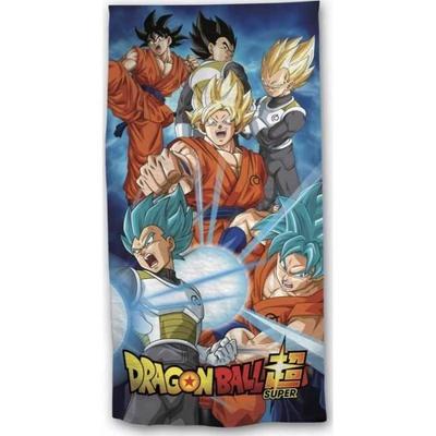 Пляжное полотенце - Dragon Ball Z - 70x140 см - Хлопок - Синий - Можно стирать