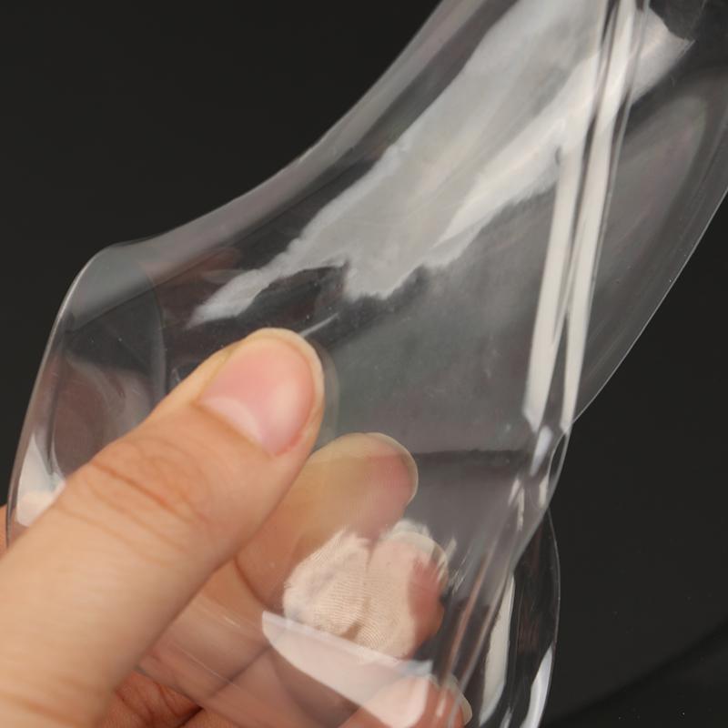 10Pcs Clear Pvc Child Booties Showcase Support Frame Feet Plastic Shoe Mold Baby Shoe Stretcher Socks Display Stand