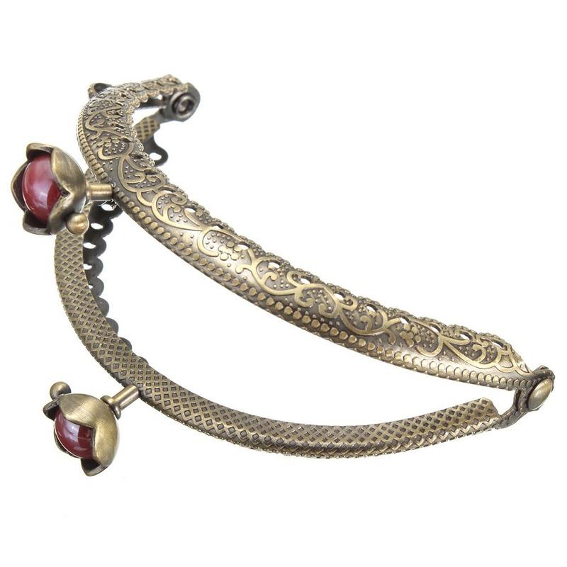 8,5 см DIY винтажное тиснение головы кошелек для монет рамка металлическая застежка клатч детали сумки DIY аксессуары для кошелька