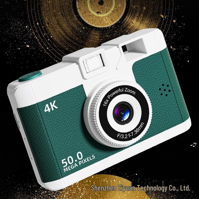 Children's HD Digital Retro Camera: Dual Recording & Multifunctional Mini Toy