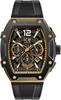 Authorized Distributor [Ice-watch] Ice-Watch Men's Watch 024365 [ICE Boliday] Black Gold Steel Large Chronograph