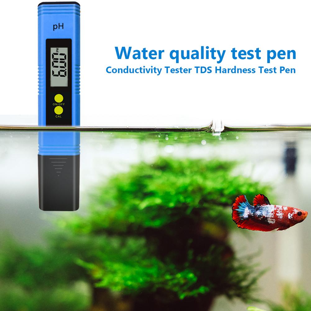 PH Meter PH Tester Pen 0.01 High Precision Professional PH Tester Pen (Blue)